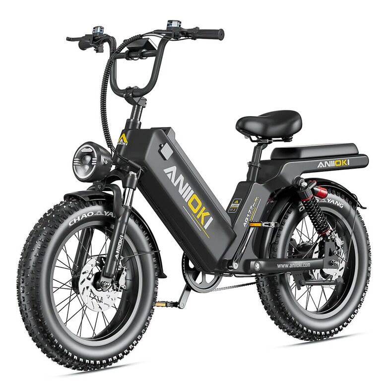 ANIIOKI AQ177 Pro Max Elektriskais velosipēds, 20x4" Off-road, 48V, 60Ah, 1000W, IP65